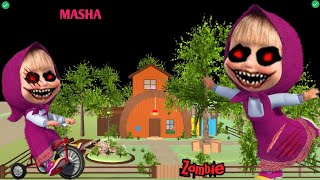 MASHA Baby Exe Zombie 😱 | SAKURA School Simulator Horror Drama 👺