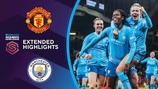 Manchester United vs. Manchester City : Extended Highlights | BWSL | CBS Sports Attacking Third
