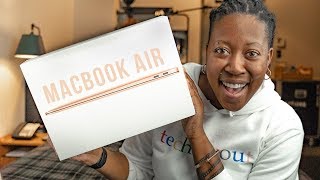 2018 MacBook Air Unboxing - The NEW Gold Edition!