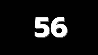 56 Second Countdown Timer With Sound Effect