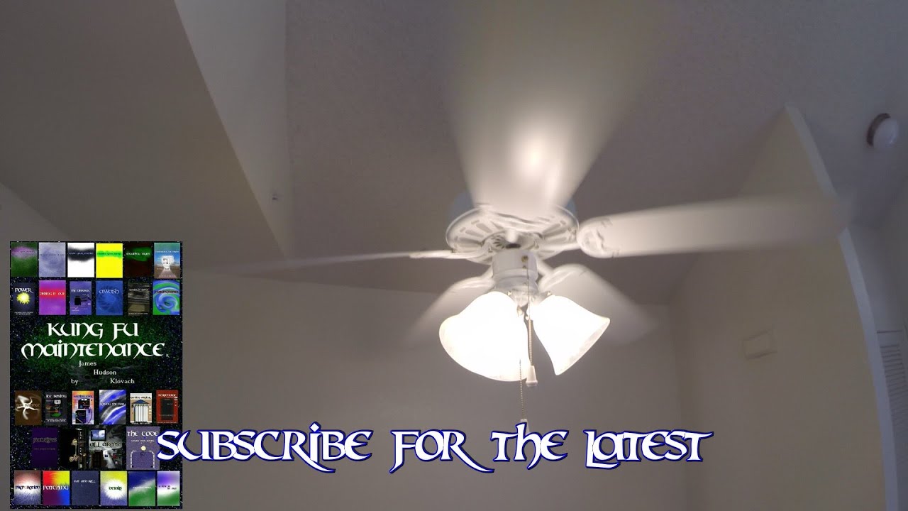 How To Change Out Ceiling Fan Lighting Kits Youtube