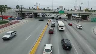 Desde el puente 4 caminos en Matamoros Tamaulipas 7-Ene-25