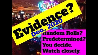 Is Bubble Craps Rigged? Evidence? You decide.