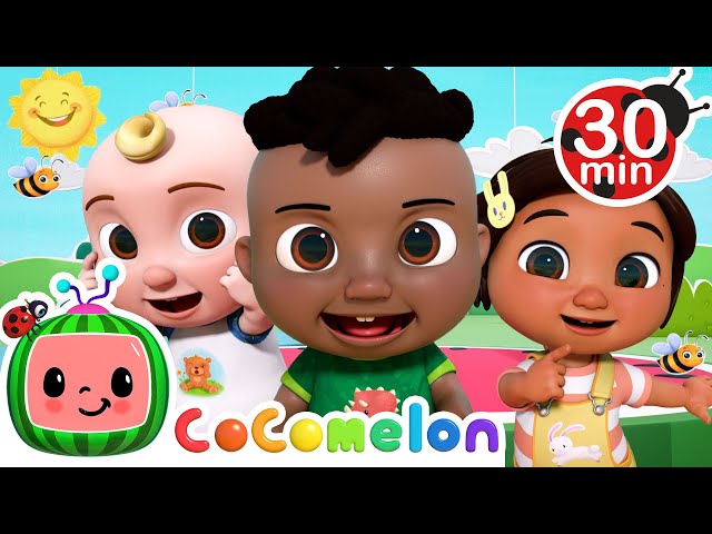 Head Shoulders Knees Toes 30 Mins Cocomelon It S Cody Time