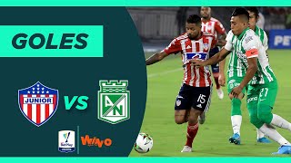 Junior vs Atlético Nacional (1- 1) | Liga BetPlay Dimayor 2022-1|  Cuadrangulares Fecha - 1