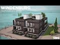 Modern Townhouses in Windenburg | NoCC | Stop Motion Build | The Sims 4 For Rent