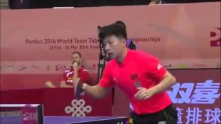 Ataque 3ª Bola  - Ma Long (China) - Mundial 2016