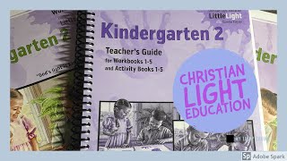 Christian Light Education Kindergarten 2 Homeschool Curriculum Flip-Through