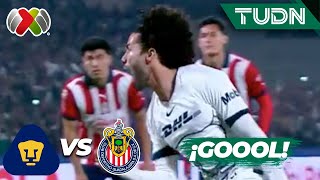 ¡AHORA SÍ EL CHINO LA MANDA A GUARDAR!  | Pumas 2-0 Chivas | 4tos Final - AP2023 | TUDN