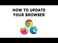 How to Update Your Browser
