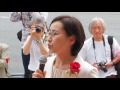 2016.06.04「女の平和 6.4 国会ヒューマンチェーン」 青井美帆さん 学習院大学教授 【3 20】