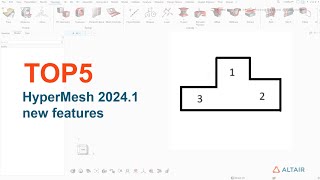 HyperMesh(HyperView) 2024.1 Top5 features