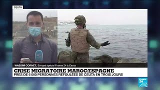 Crise migratoire à Ceuta : "Plus aucune arrivée de migrants" selon les autorités espagnoles