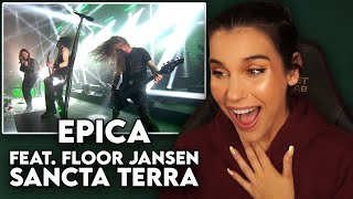 DYNAMIC DUO!! First Time Reaction to Epica - "Sancta Terra" (feat Floor Jansen)