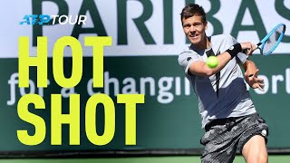 Hot Shot: Berdych Blasts Perfect Pass In Indian Wells
