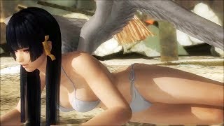 【DOA5LR】女天狗#11(白ビキニ)：ARCADEシングルマッチ(DEAD OR ALIVE 5 LASTROUND)