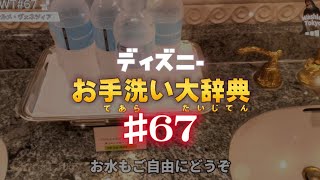 【ディズニートイレの世界】最上級のホテルのこちらのお手洗いは、やはり品と癒しと安らぎで溢れてました