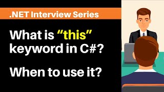 What is “this” keyword in C# ? When to use it ?