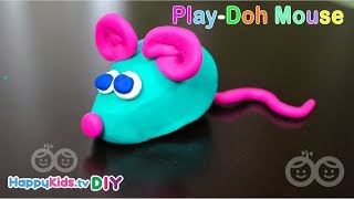 Play Doh Mouse | PlayDough Crafts | Kid's Crafts and Activities | Happykids DIY