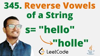 345. Reverse Vowels of a String || Java || Leetcode || Hindi