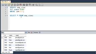 SQL Tutorial - 50: Views in SQL (Part-3)