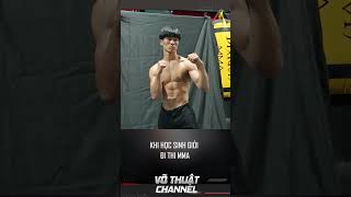 Khi học sinh giỏi thi cuối kỳ bằng MMA #shorts