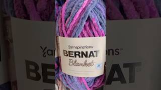 Bernat Blanket Yarn 🧶 Yarnspirations ❤️ Walmart Shopping 🛒 Knitting Crochet Handmade