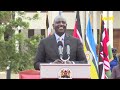 How is inooro? Ruto crack a joke with inooro reporter Njenga Wambui.