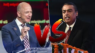 Jeff Bezos Vs Mukesh Ambani Comparison | Celebrity Clash