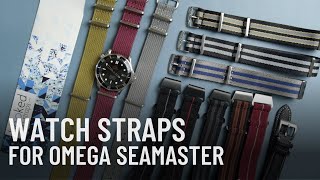 Watch Strap Options for Omega Seamaster - Hooked on Straps
