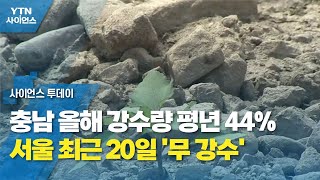 충남 올해 강수량 평년 44%...서울 최근 20일 '무 강수' / YTN 사이언스