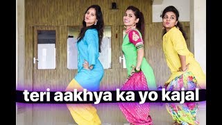 Teri Aakhya Ka Yo Kajal | Superhit Sapna Song | New Haryanvi Dance Video Song 2018 | saadstudios