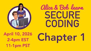 Alice and Bob Learn Secure Coding: Chapter 1