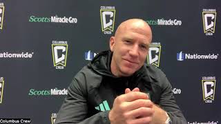 Columbus Crew's Henrik Rydstrom talks training sessions, defense, leadership and more