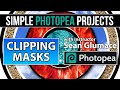 Clipping Masks in Photopea - Simple Photopea Projects