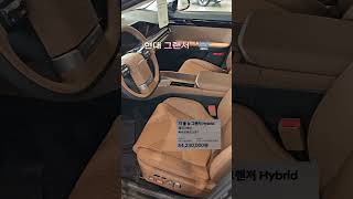 현대자동차 디올뉴그랜저 하이브리드 캘리그라피 1.6T 실내 🚗[자동차] (이찬원-시절인연) 신차 전시장 Hyundai Grandeur (녹턴 그레이 메탈릭/인디고 브라운 투톤)