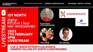 IoT North - Zephyr RTOS in One Hour (Feb 7th 6pm)