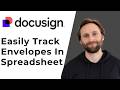 How to Easily Track Docusign Envelopes in a Spreadsheet using ZAPIER + GOOGLE SHEET[Full Guide 2026]
