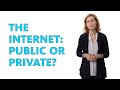 (Audio Described) The internet: public or private? | #PublicInterestTech