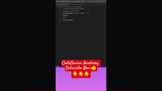 Print Factorial Number using while loop in Python #python #pythonprogramming #python3 #coding