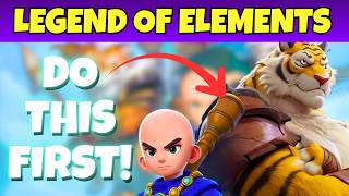 BEGINNERS GUIDE! | Legend of Elements | TapScreen Gaming
