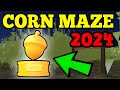 [2024] CORN MAZE WALKTHROUGH! Roblox Work At A Pizza Place