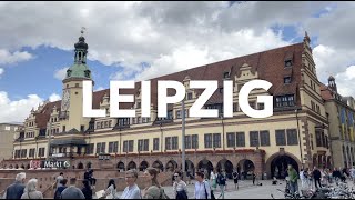 Leipzig, #Germany - 4K Video, walking tour, CSD Pride Leipzig 2022, Bach #Symphony in Thomaskirche