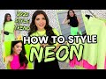 HOW TO STYLE NEON: 2020 Style Trend | Walmart Spring Fashion