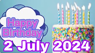 12 June 2024 Birthday Wishing Video || Birthday Video || Birthday Song