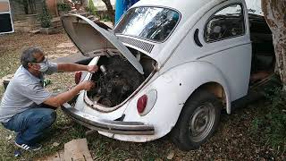 Revivendo o Fusca abandonado (+ de 5 anos parado) funcionou???