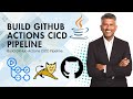 How to Build GitHub Actions CICD Pipeline to Deploy a Java WebApp into Tomcat | GitHub Actions CICD