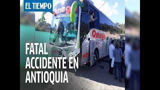 El fatal accidente en Guarne, Antioquia