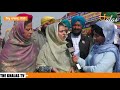 singhu border manpreet kaur dolly reached delhi daughter of captain kanwaljeet singh khalas tv