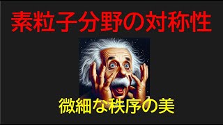 【宇宙解説謎雑学】「素粒子分野の対称性：微細な秩序の美」についてです。